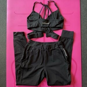 Alphalete Sports Bra and Joggers Set